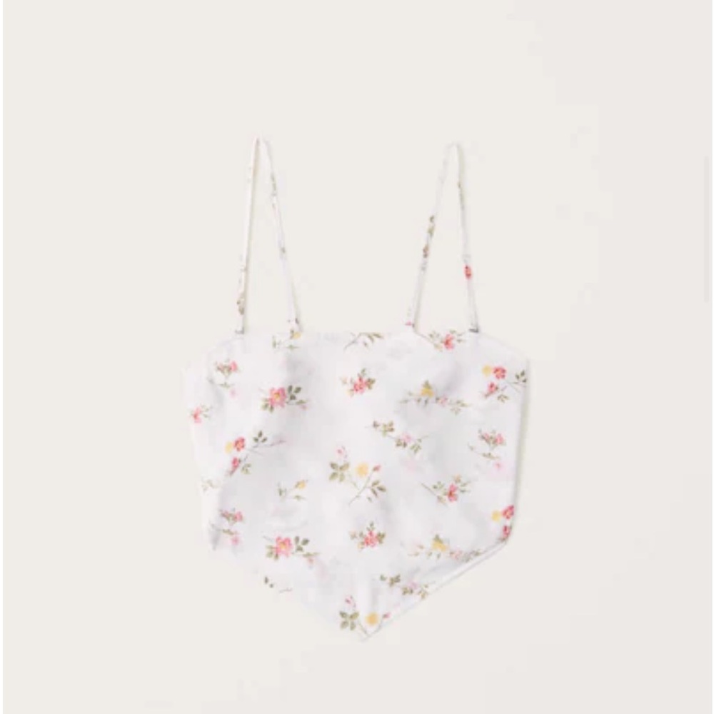 Abercrombie scarf top